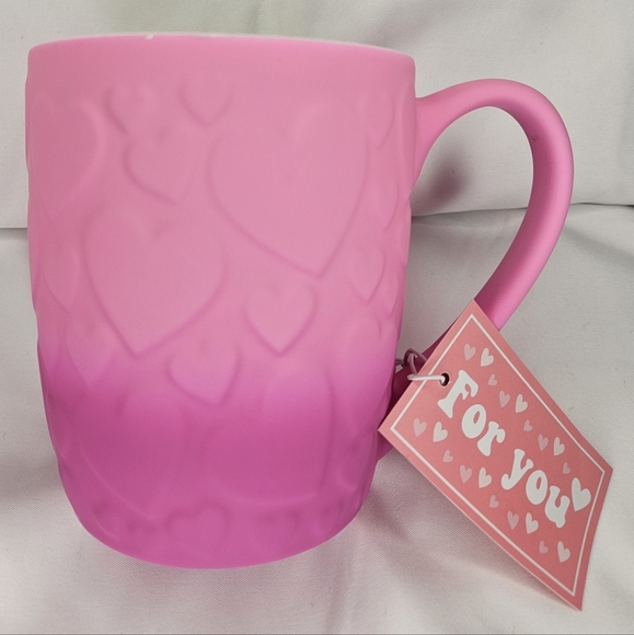 Sheffield Home Other - Hearts Pink Ombre Cup NEW